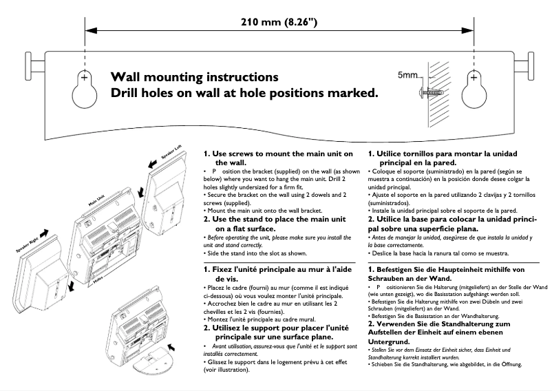 Imagen de la primera página del manual del dispositivo MC235B