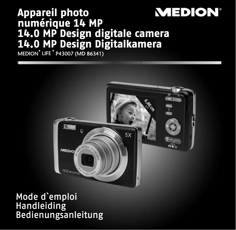 Imagen de la primera página del manual del dispositivo LIFE P43007 (MD 86341)