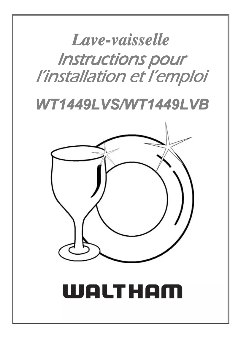 Imagen de la primera página del manual del dispositivo WT 1449 LVS