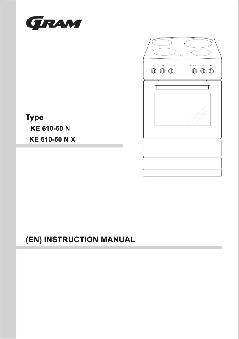 Imagen de la primera página del manual del dispositivo KE 610-60 N