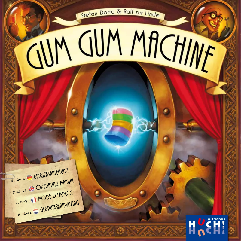 Página 1 del manual Manual de usuario Huch! & Friends Gum-Gum Machine