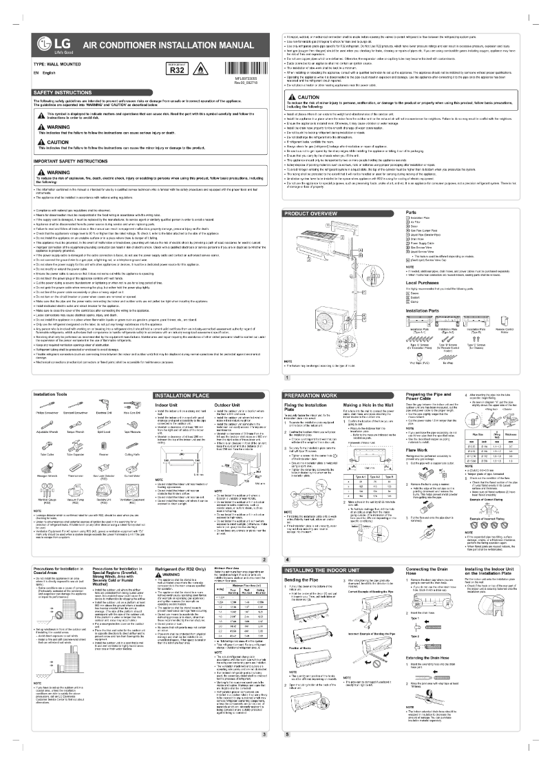Página 1 del manual Manual de usuario LG KSUQ24SNXD