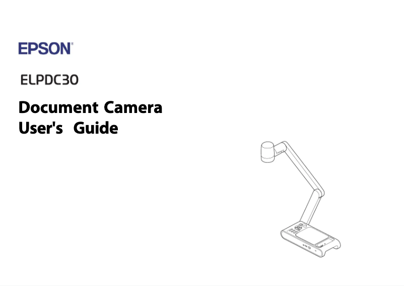 Imagen de la primera página del manual del dispositivo DC-30