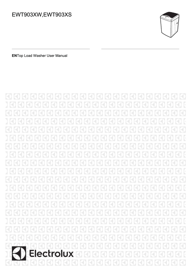 Página 1 del manual Manual de usuario Electrolux EWT903XW
