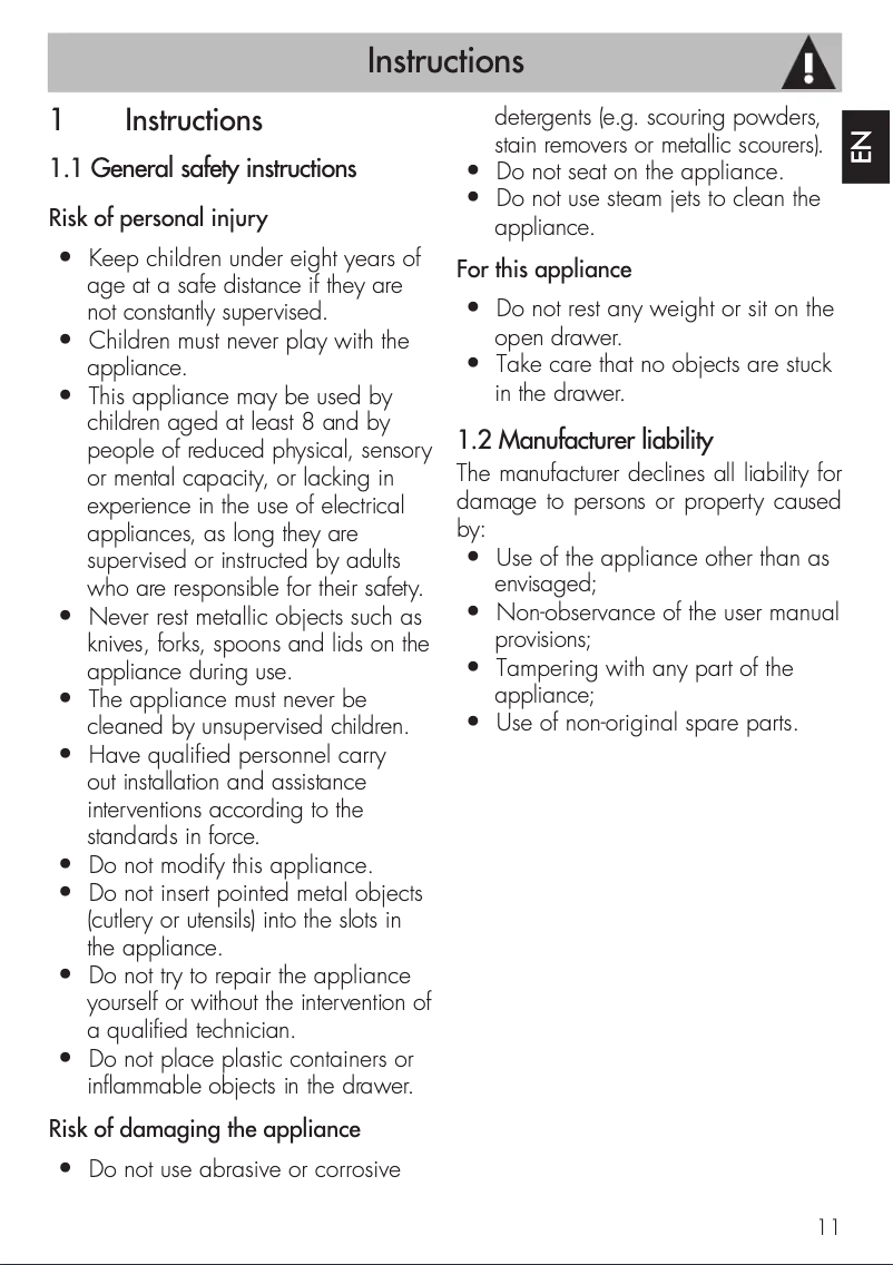 Imagen de la primera página del manual del dispositivo CPS115N