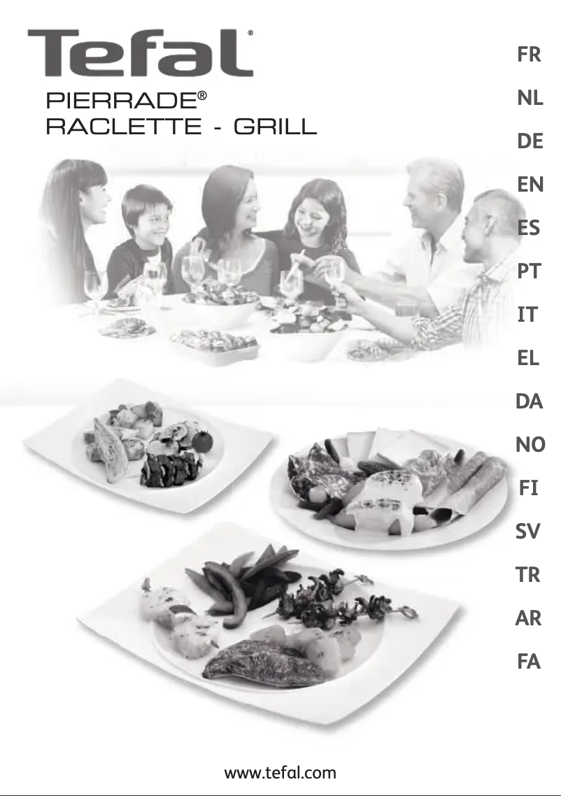 Página 1 del manual Manual de usuario Tefal Pierrade RE6000