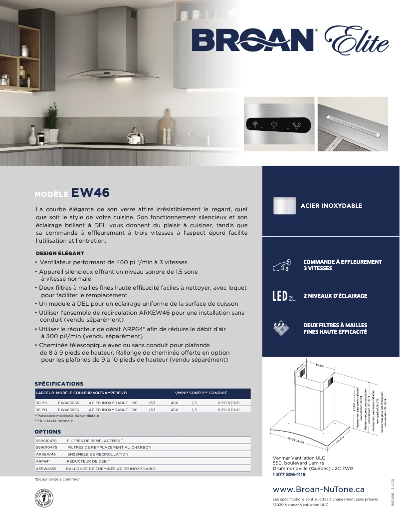 Imagen de la primera página del manual del dispositivo EW4636SS