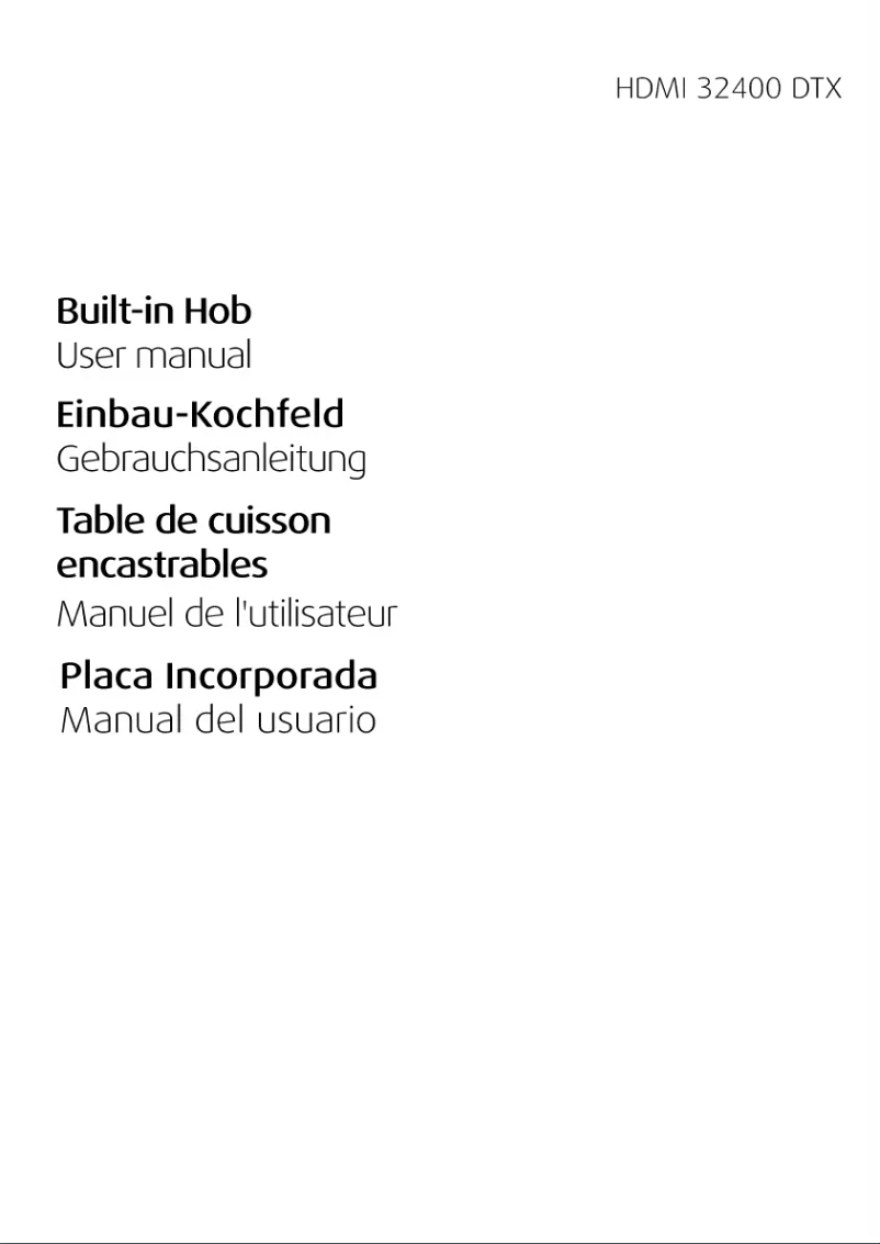 Imagen de la primera página del manual del dispositivo HDMI 32400