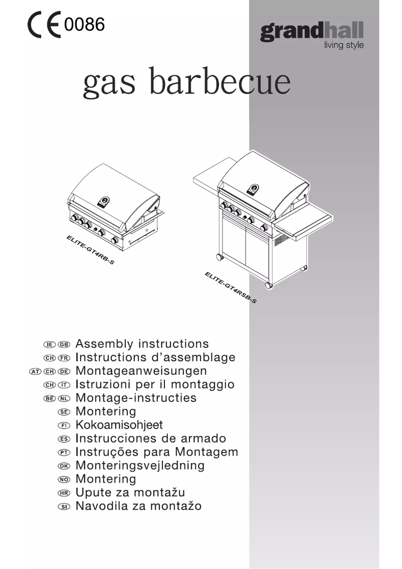 Página nº 1 - Manual de usuario Grandhall Elite GT4S-S Built in