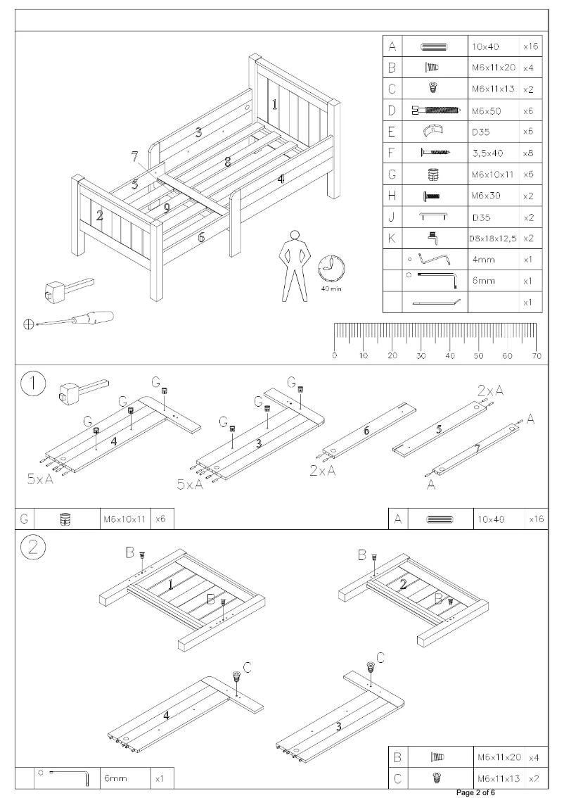 Imagen de la primera página del manual del dispositivo Classic Kids Starter