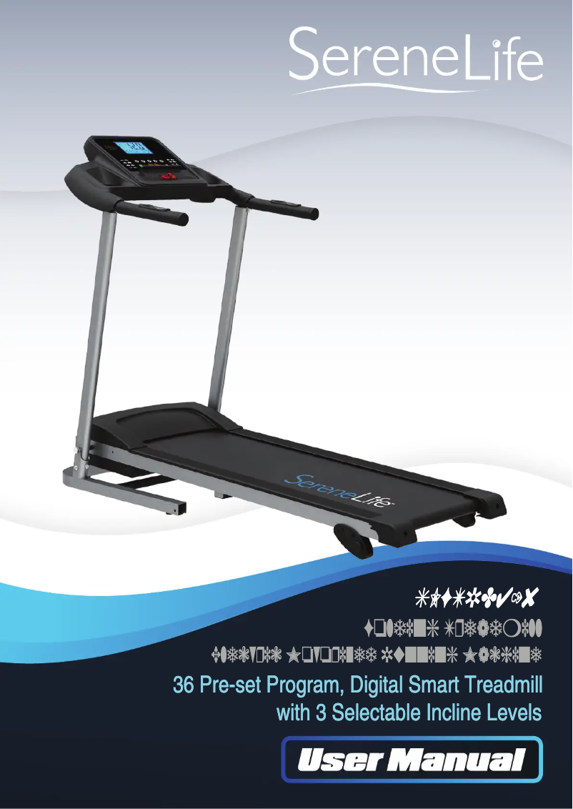 Página nº 1 - Manual de usuario SereneLife SLFTRD418