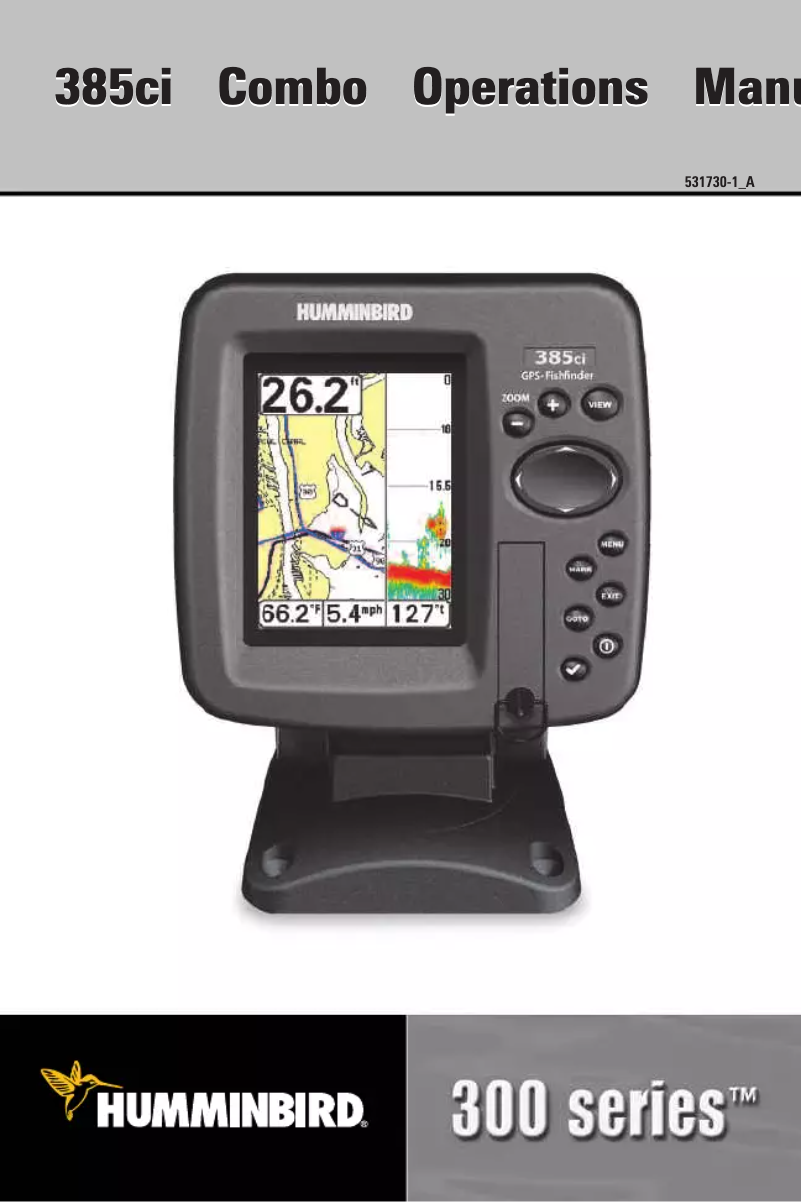 Imagen de la primera página del manual del dispositivo 385CI