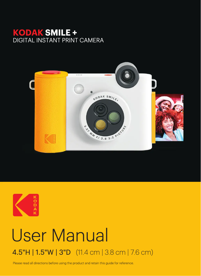 Página 1 del manual Manual de usuario Kodak Smile+