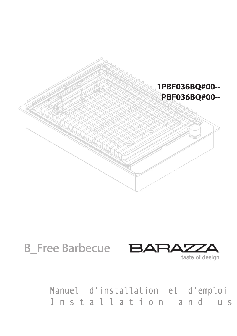 Imagen de la primera página del manual del dispositivo 1PBFBQ