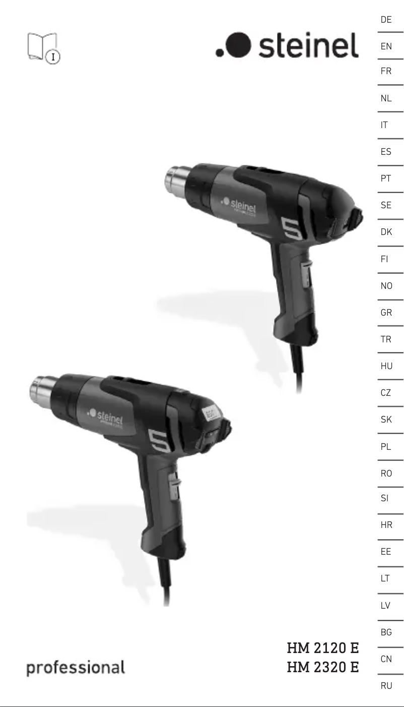 Página nº 1 - Manual de usuario Steinel HM 2320 E