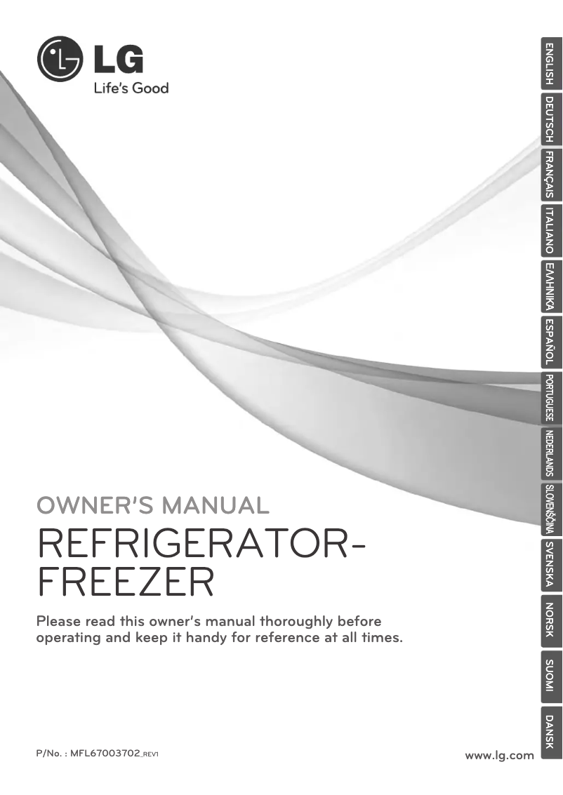 Página 1 del manual Manual de usuario LG GW-B429BECW