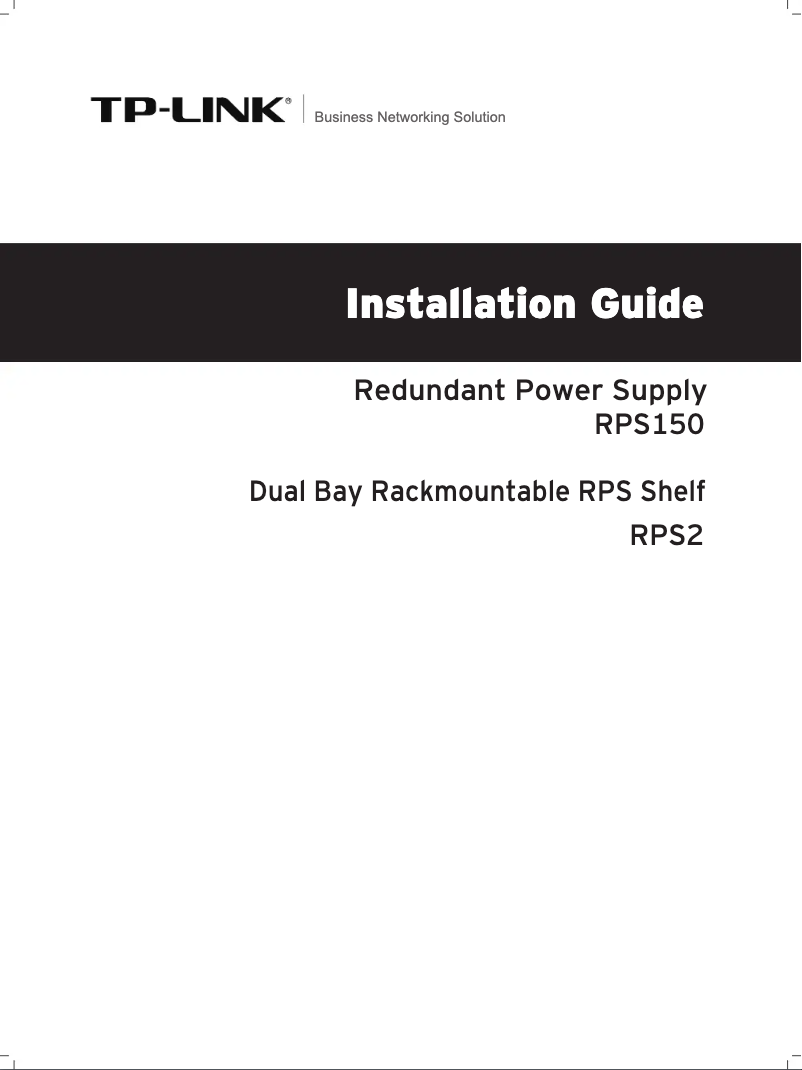 Imagen de la primera página del manual del dispositivo RPS2