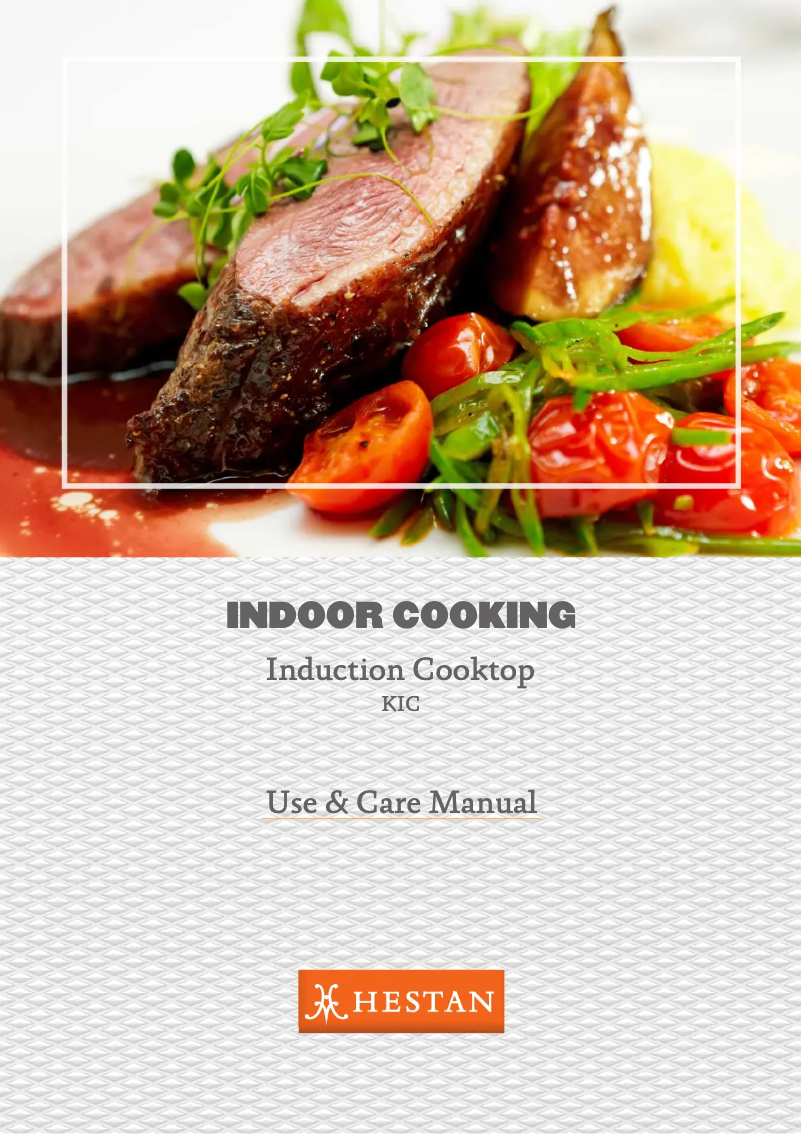Página 1 del manual Manual de uso y mantenimiento Hestan KIC30-MS