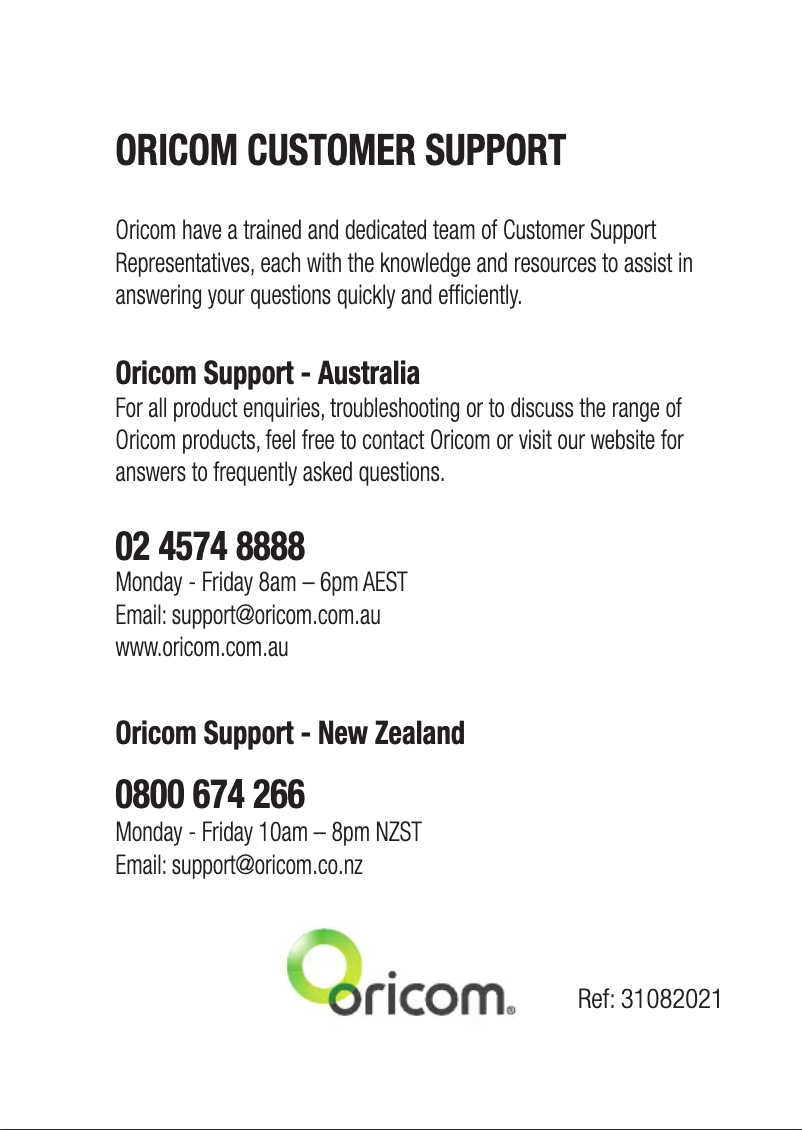 Imagen de la primera página del manual del dispositivo UHF025