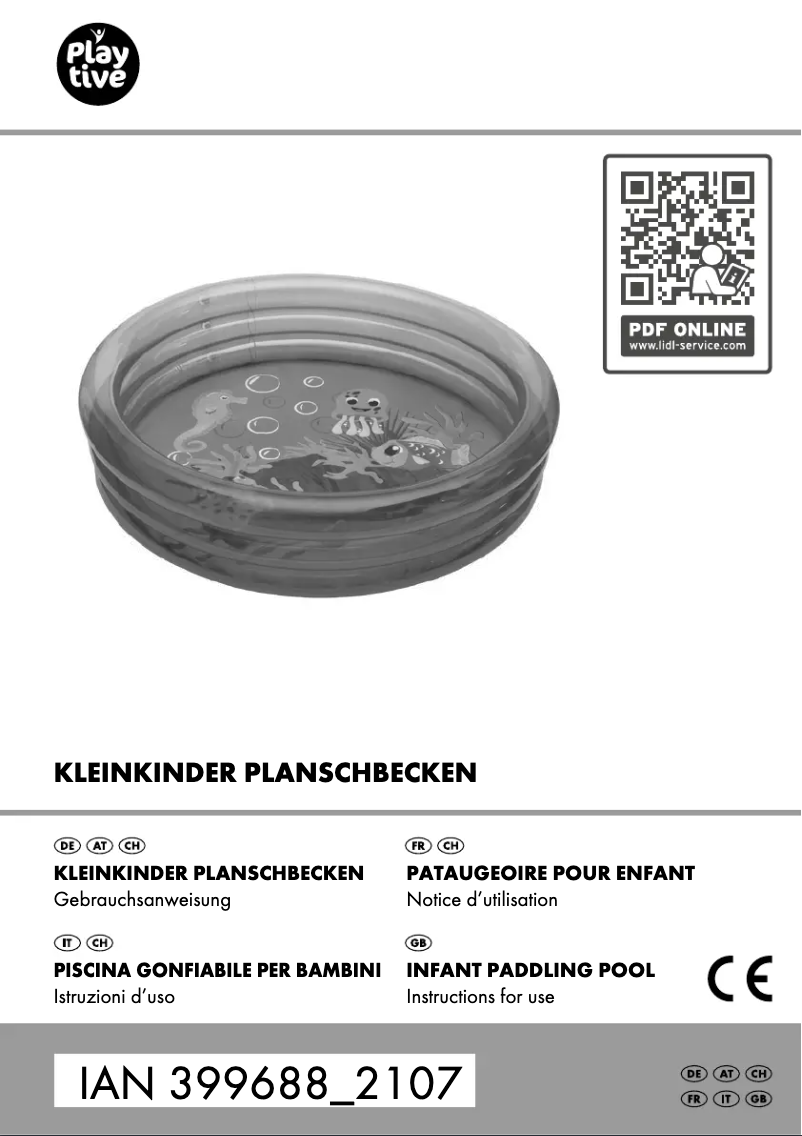 Imagen de la primera página del manual del dispositivo IAN 399688