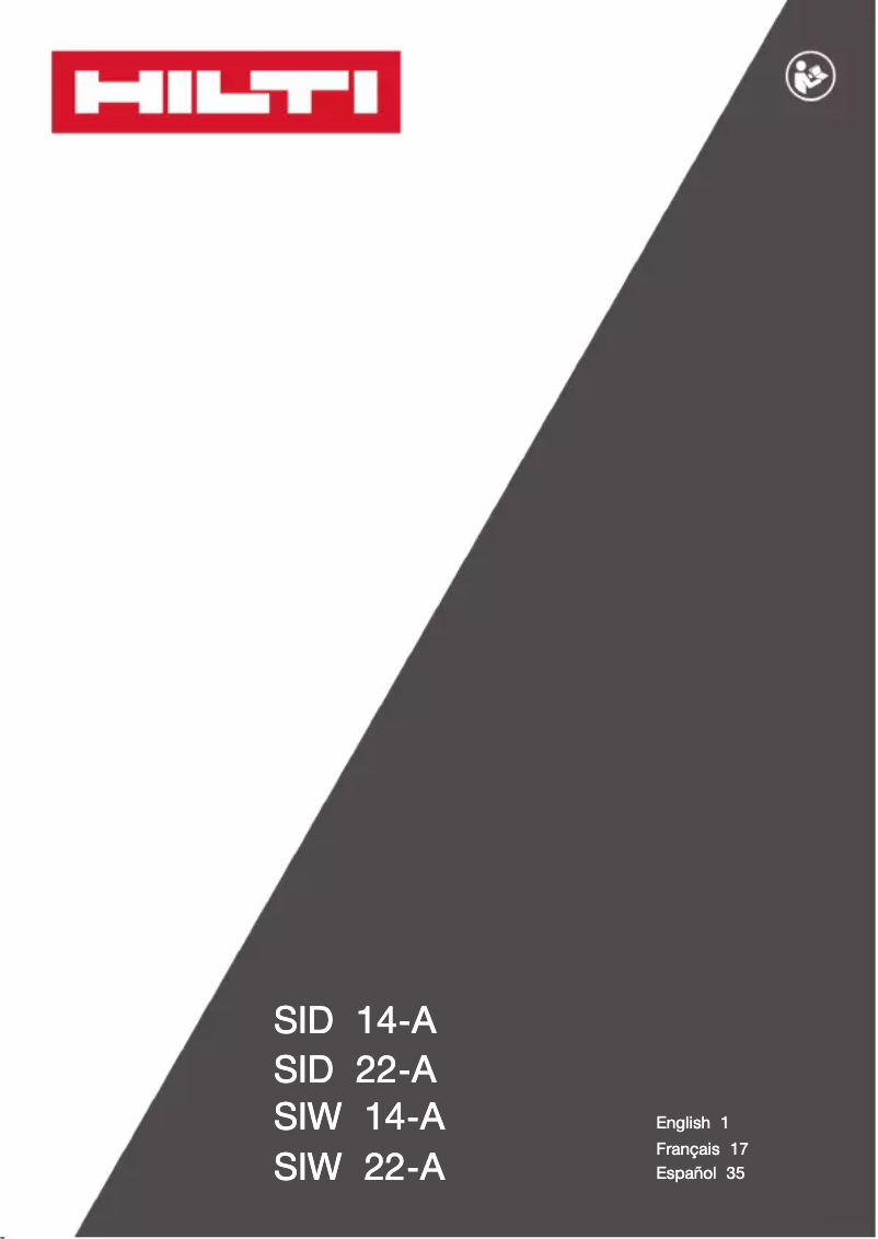Página nº 1 - Manual de usuario Hilti SIW 22-A