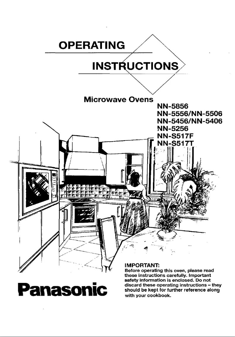 Página 1 del manual Manual de usuario Panasonic NN-S517T