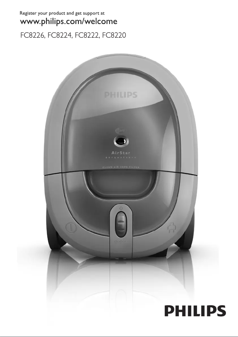 Página 1 del manual Manual de usuario Philips AirStar FC8226