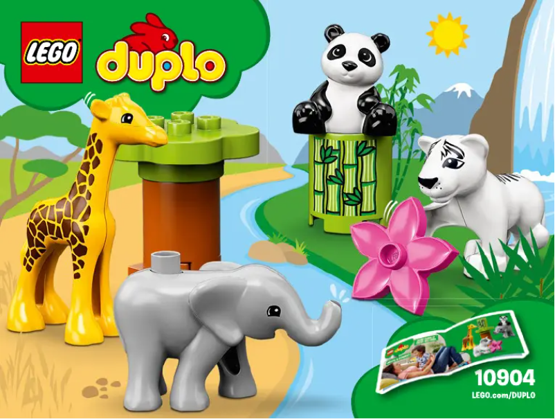 Página 1 del manual Manual de usuario Lego Duplo 10904