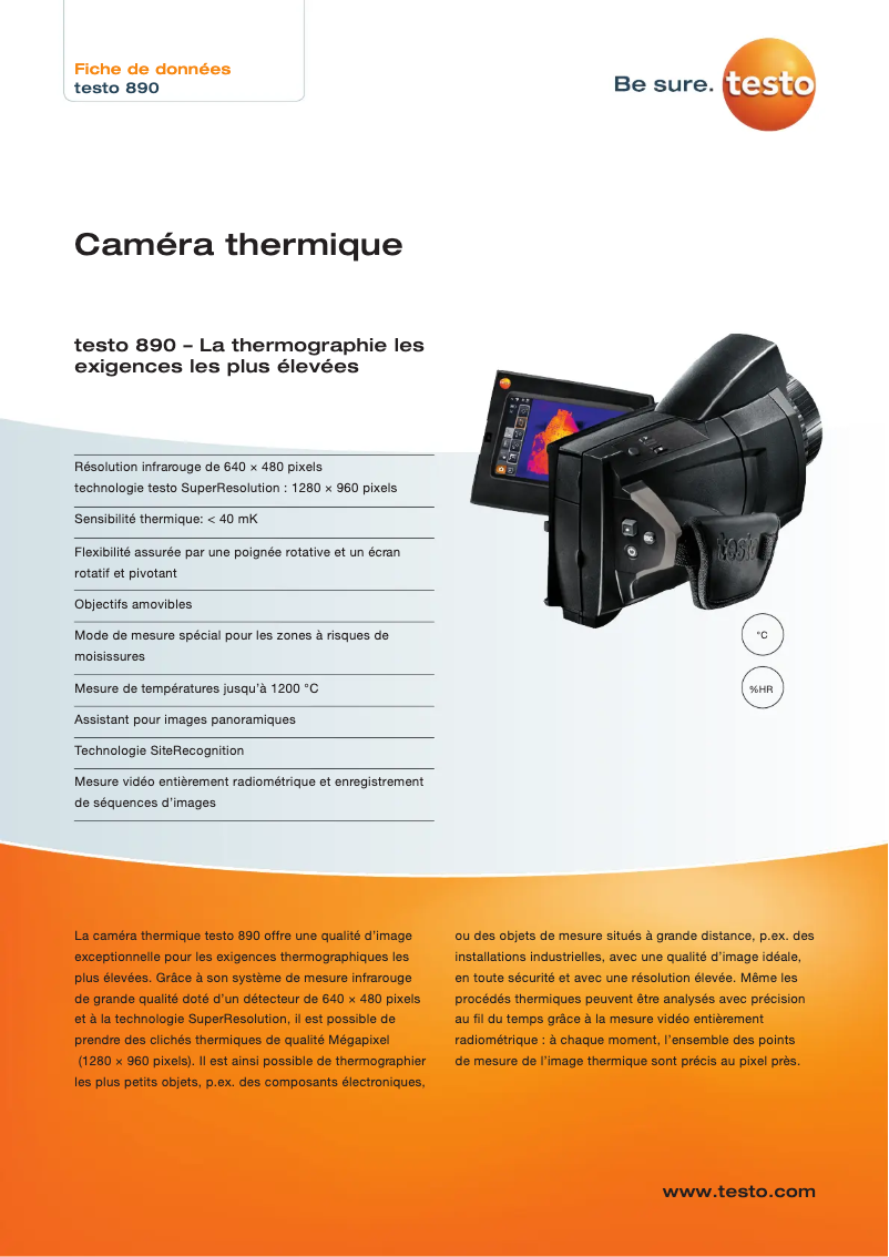 Imagen de la primera página del manual del dispositivo 890