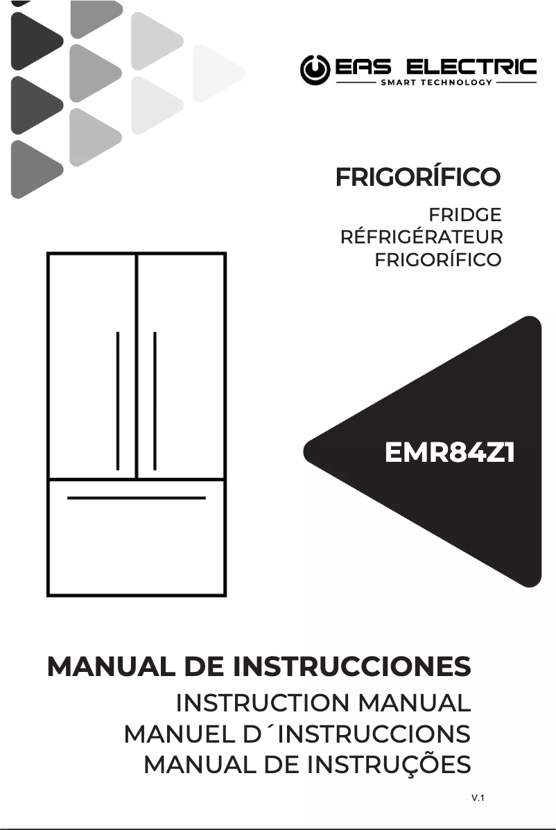 Imagen de la primera página del manual del dispositivo EMR84Z1