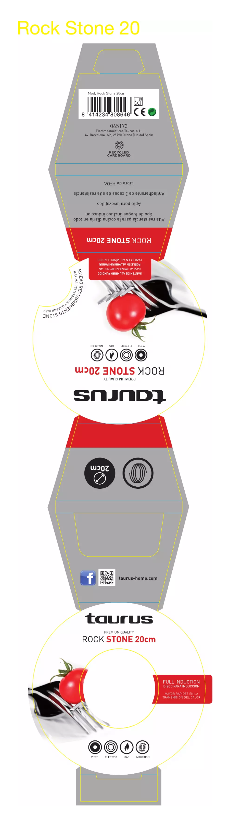 Imagen de la primera página del manual del dispositivo Rock Stone 20