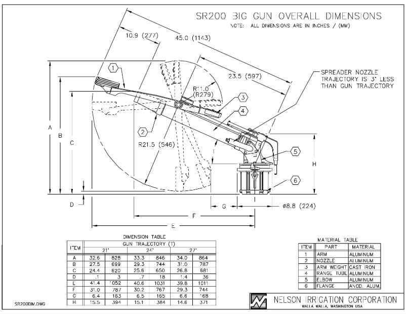 Página 1 del manual Dibujo técnico Nelson SR200