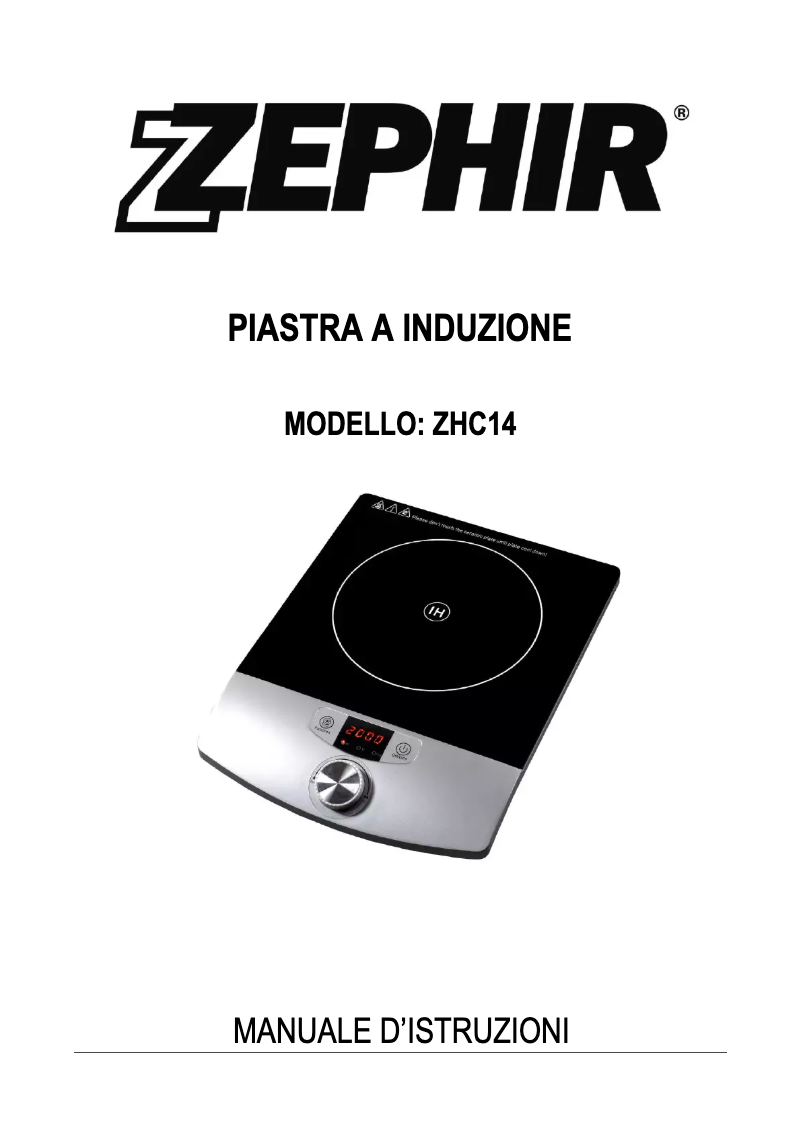 Página 1 del manual Manual de usuario Zephir ZHC14