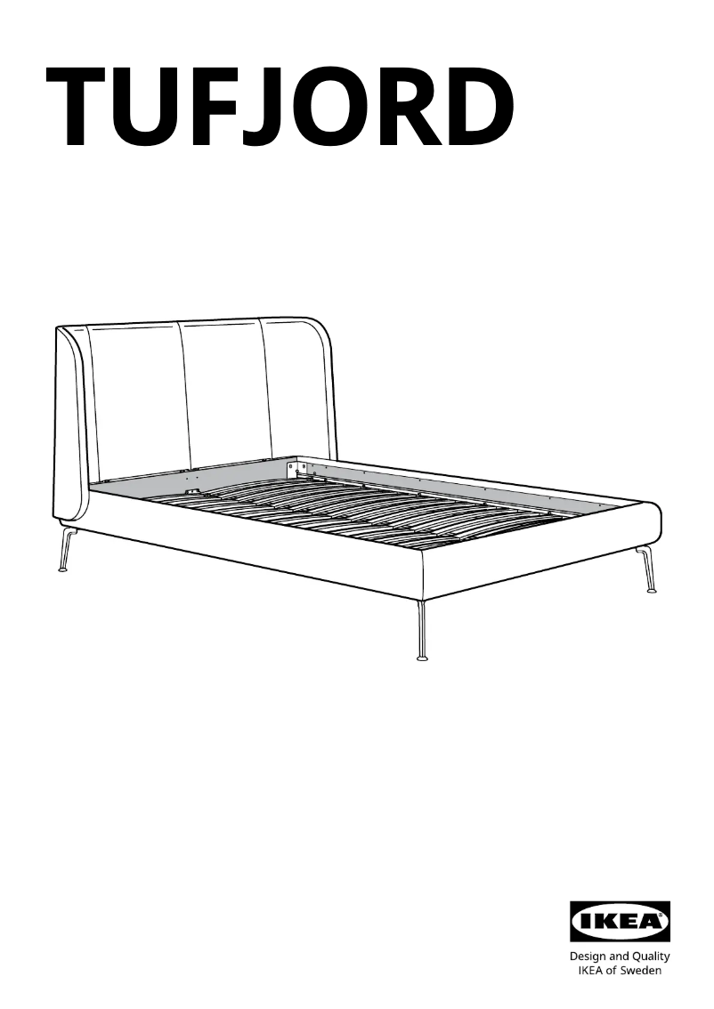 Página 1 del manual Manual de usuario Ikea TUFJORD 705.725.00