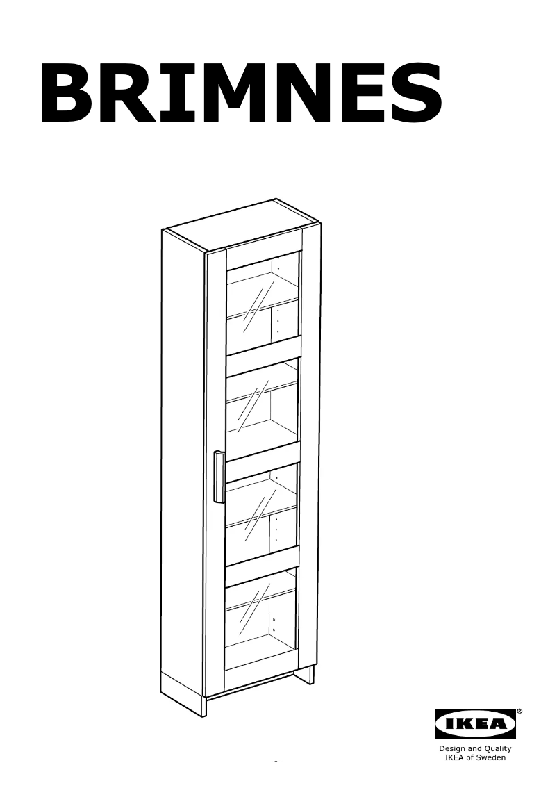 Imagen de la primera página del manual del dispositivo BRIMNES