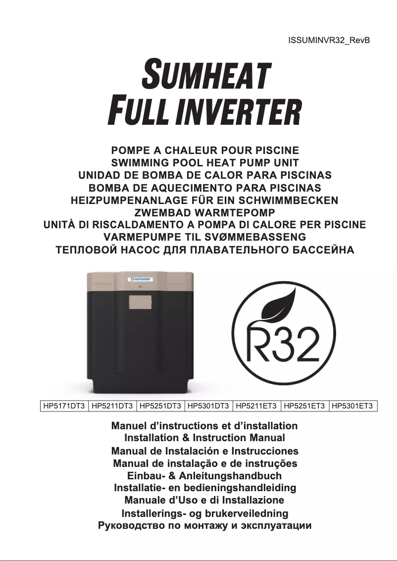 Imagen de la primera página del manual del dispositivo SumHeat Fi