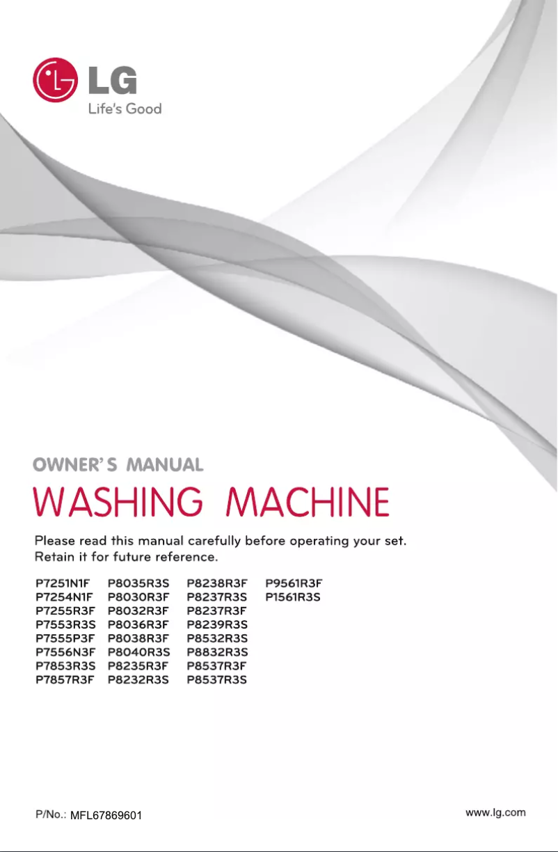 Imagen de la primera página del manual del dispositivo P8032R3F