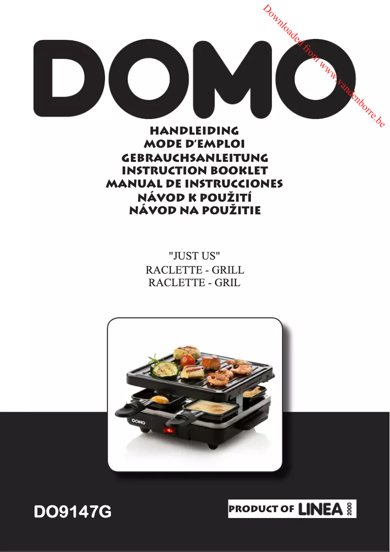 Imagen de la primera página del manual del dispositivo DO9147G