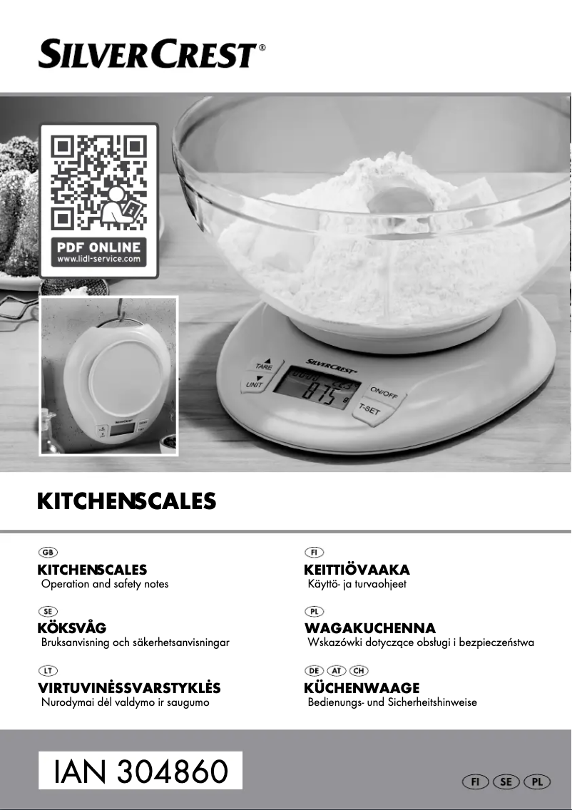 Imagen de la primera página del manual del dispositivo HG04425A