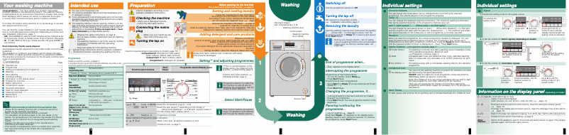 Página 1 del manual Manual de usuario Bosch WAB 24266