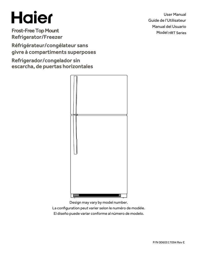 Imagen de la primera página del manual del dispositivo HRT21F1APS