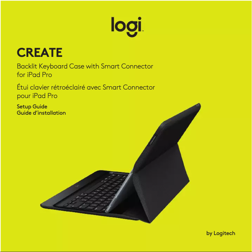 Página 1 del manual Manual de usuario Logitech Create iPad Pro keyboard case