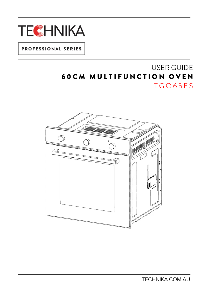 Imagen de la primera página del manual del dispositivo TGO65ES