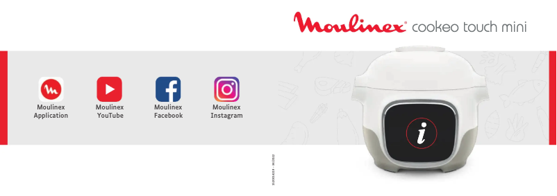 Imagen de la primera página del manual del dispositivo Cookeo CE922110