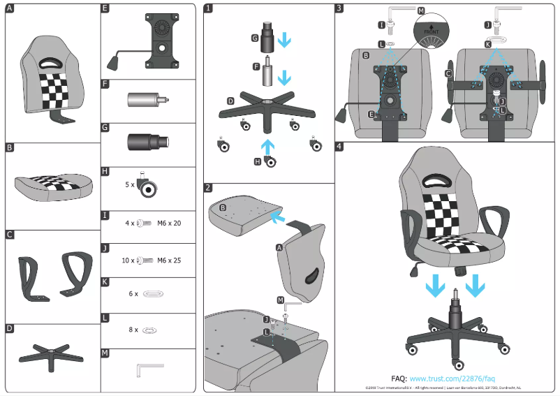 Imagen de la primera página del manual del dispositivo Ryon Junior GXT 702