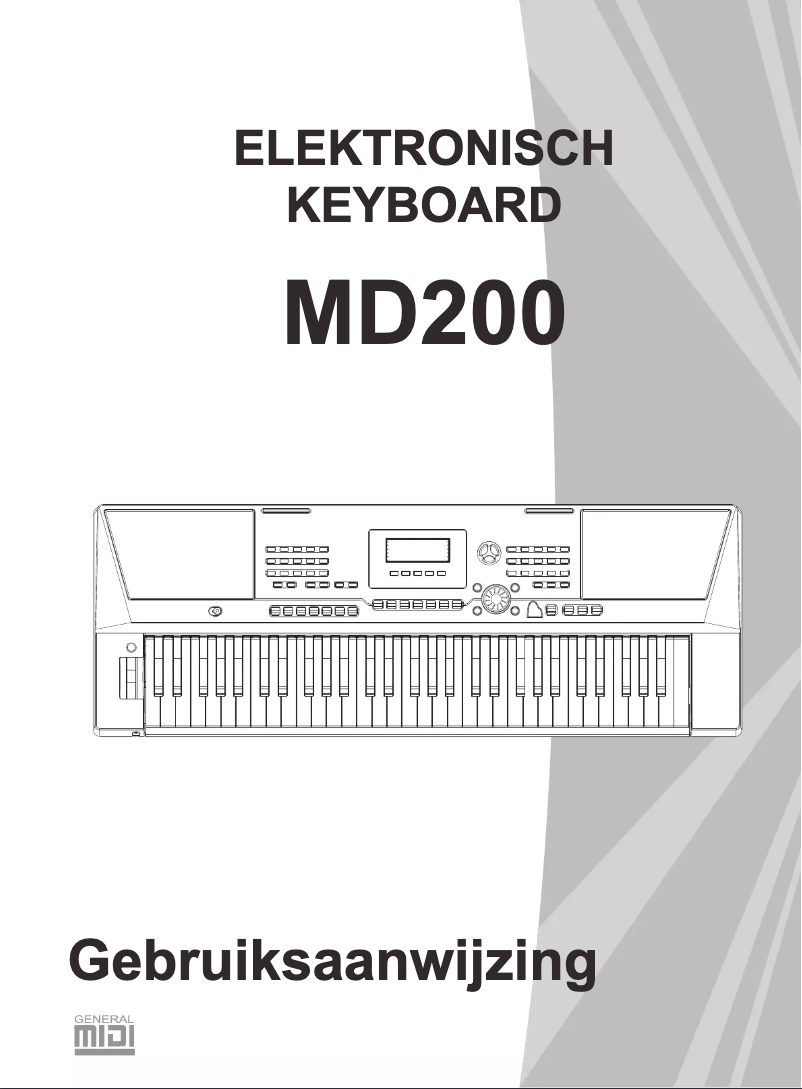 Imagen de la primera página del manual del dispositivo MD200