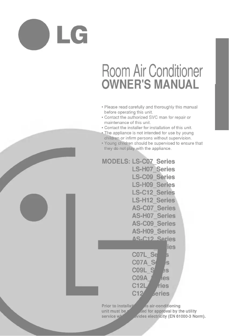 Página 1 del manual Manual de usuario LG LS-C096ZMC0