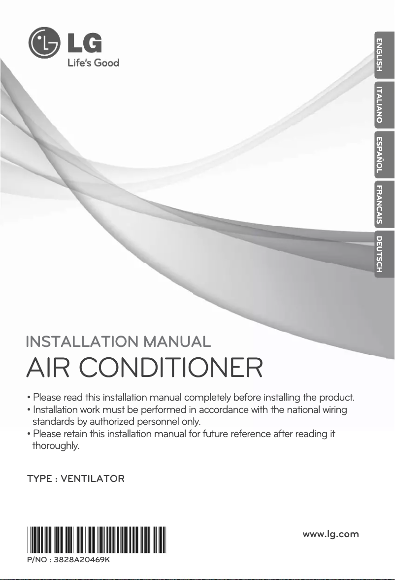 Imagen de la primera página del manual del dispositivo LZ-H080GBA2