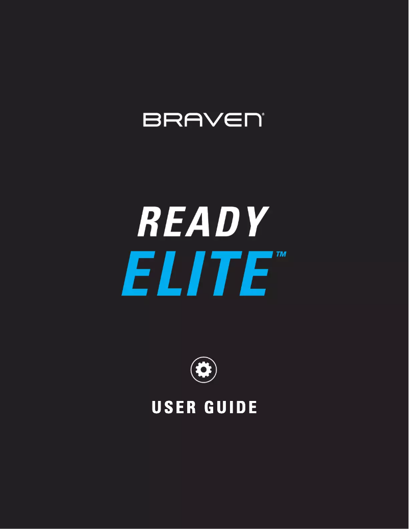 Página nº 1 - Manual de usuario Braven Ready Elite