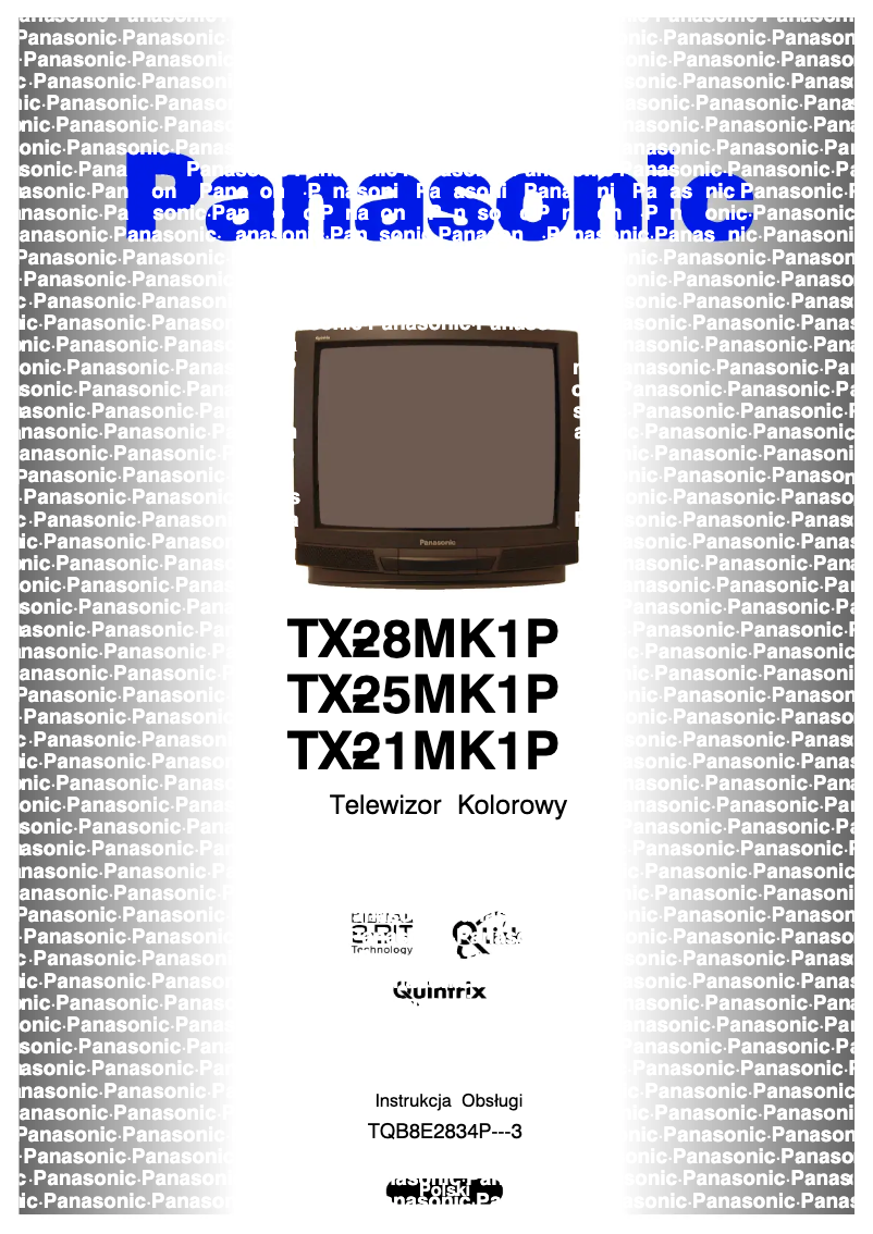 Imagen de la primera página del manual del dispositivo TX-28MK1P